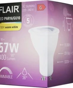 FLAIR LED Lamp GU10/7,5W Reflectorvorm Warmwit -Binnenverlichting Verkoopwinkel DV 8 10437677 04 4c DE 20220608171756