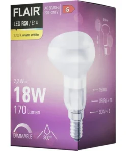 FLAIR LED Lamp E14/2W R50 Warmwit Mat -Binnenverlichting Verkoopwinkel DV 8 10437692 05 4c DE 20220401121658