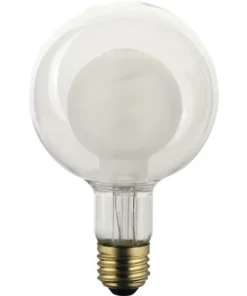 FLAIR LED Lamp E27/4,0W G95 Warmwit Mat