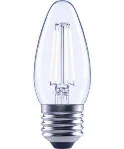 FLAIR LED Lamp E27/4W C35 Neutraalwit Helder