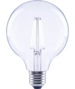 FLAIR LED Lamp E27/6,5W G95 Neutraalwit Helder