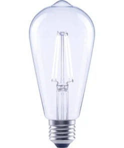 FLAIR LED Lamp E27/4W ST64 Neutraalwit Helder