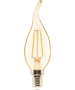 FLAIR LED Filament Lamp E14/2W CL35 Amber
