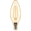 FLAIR LED Filament Lamp E14/2W C35 Amber