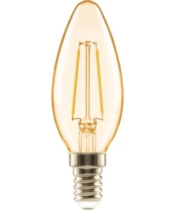FLAIR LED Filament Lamp E14/2W C35 Amber