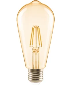 FLAIR LED Lamp E27/4W ST64 Warmwit Amber