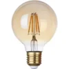 FLAIR LED Lamp E27/4W G80 Warmwit Amber