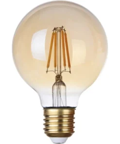 FLAIR LED Lamp E27/4W G80 Warmwit Amber