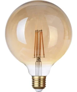 FLAIR LED Lamp E27/8W G120 Warmwit Amber