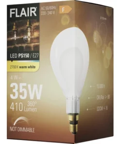 FLAIR LED Lamp E27/4,0W PS150 Warmwit Mat -Binnenverlichting Verkoopwinkel DV 8 10445653 04 4c DE 20220401161753
