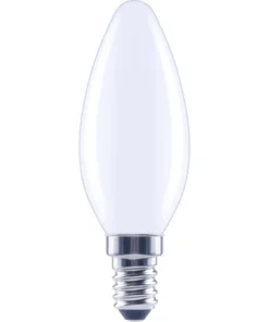 FLAIR LED Lamp E14/2W C35 Daglicht Wit Mat