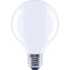 FLAIR LED Lamp E27/6,5W G80 Daglicht Wit Mat