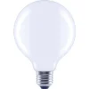 FLAIR LED Lamp E27/6,5W G95 Daglicht Wit Mat