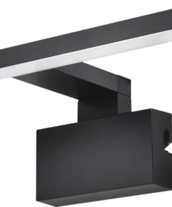 FLAIR LED Spiegellamp Rasalas Zwart -Binnenverlichting Verkoopwinkel DV 8 10445848 01 4c DE 20230320124753