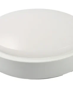 LED Wandlamp Ø 19 Cm IP54 Wit