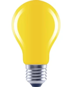 FLAIR LED Lamp E27/4W A60 Geel