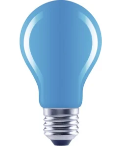 FLAIR LED Lamp E27/4W A60 Blauw