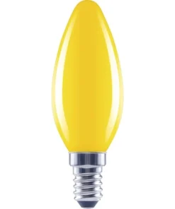 FLAIR LED Lamp E14/2W C35 Geel