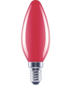 FLAIR LED Lamp E14/2W C35 Rood