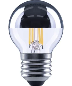 FLAIR LED Kopspiegellamp E27/4W G45 Warmwit Zilver-helder