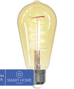 MÜLLER LICHT Smart LED-lamp Tint E27/5,5W ST64 Instelbaar Wit Goud