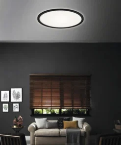 BRILONER LED-paneel 7079-015 Met Backlight Ø 29 Cm CCT Zwart