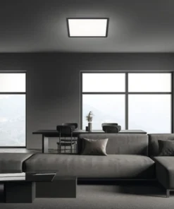 BRILONER LED-paneel 7158-415 Met Backlight 42x42 Cm Neutraalwit Zwart