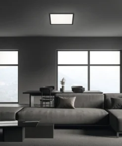 BRILONER LED-paneel 7156-415 Met Backlight 29x29 Cm Neutraalwit Zwart