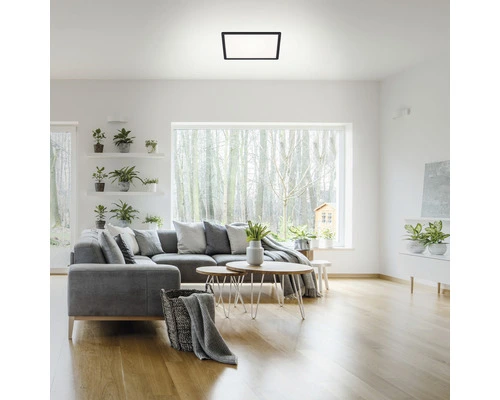 BRILONER LED-paneel 7081-015 Met Backlight 29x29 Cm CCT Zwart 1 BRILONER LED-paneel 7081-015 Met Backlight 29x29 Cm CCT Zwart