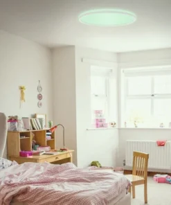 BRILONER LED-paneel 7094-416 Met Backlight Ø 42 Cm RGBW Wit