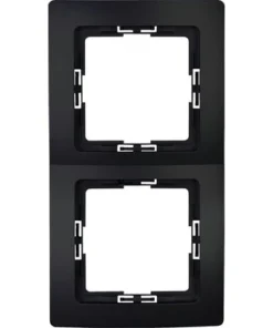 KOPP Paris Afdekraam 2-voudig Mat Zwart