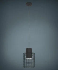 EGLO Hanglamp Milligan Ø 20 Cm Zwart