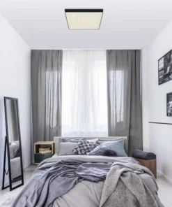 BRILONER LED Plafonniere 7078-415 Randloos Met Sterreneffect 29x29 Cm Neutraalwit Zwart -Binnenverlichting Verkoopwinkel DV 8 10459431 03 4c DE 20210630111650