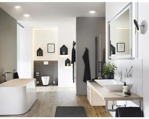 PAULMANN LED Inbouwspot Set Whirl Ø 130 Mm 2700K Aluminium-satijn, 3 Stuks 4 PAULMANN LED Inbouwspot Set Whirl Ø 130 Mm 2700K Aluminium-satijn, 3 Stuks - Afbeelding 4