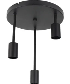 CHERICONI Plafondlamp Basic 3-lichts Zwart -Binnenverlichting Verkoopwinkel DV 8 10461629 02 4c DE 20210917134652