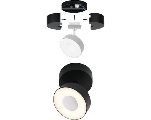 PAULMANN URail Ophanging Base Voor Afzonderlijke Spot Zwart 1 PAULMANN URail Ophanging Base Voor Afzonderlijke Spot Zwart