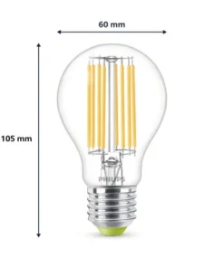 PHILIPS LED-lamp E27/4W A60 Warmwit Helder -Binnenverlichting Verkoopwinkel DV 8 10464627 04 4c AT 20211026034155
