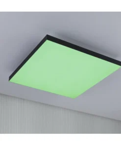 PAULMANN LED-paneel Loria Rainbow 45x45 Cm CCT+RGB Zwart -Binnenverlichting Verkoopwinkel DV 8 10469967 14 4c AT 20220707215756