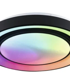 PAULMANN LED Plafonniere Spacycolor Ø 45 Cm RGBW Zwart -Binnenverlichting Verkoopwinkel DV 8 10469968 10 4c DE 20211117101651