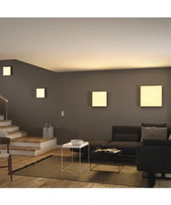 PAULMANN LED-paneel Loria Rainbow 29,5x29,5 Cm CCT+RGB Wit -Binnenverlichting Verkoopwinkel DV 8 10469969 12 4c AT 20220708084750 1