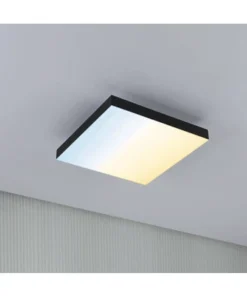 PAULMANN LED-paneel Loria Rainbow 29,5x29,5 Cm CCT+RGB Zwart -Binnenverlichting Verkoopwinkel DV 8 10469971 04 4c DE 20210706154651