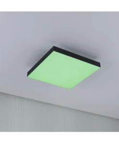 PAULMANN LED-paneel Loria Rainbow 29,5x29,5 Cm CCT+RGB Zwart -Binnenverlichting Verkoopwinkel DV 8 10469971 18 4c AT 20220707233928