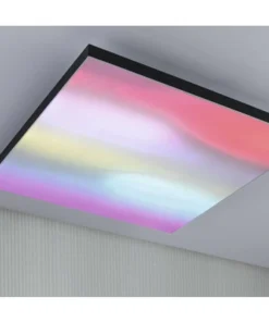PAULMANN LED-paneel Loria Rainbow 59,5x59,5 Cm CCT+RGB Zwart -Binnenverlichting Verkoopwinkel DV 8 10469974 05 4c DE 20210706154751