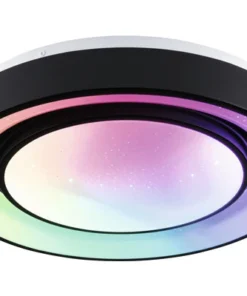 PAULMANN LED Plafonniere Spacycolor Ø 35 Cm RGBW Zwart -Binnenverlichting Verkoopwinkel DV 8 10469976 08 4c DE 20211117101651