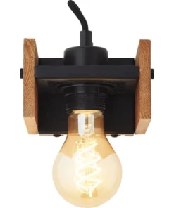 BRILLIANT Wandlamp Calandra Hout-metaal Zwart -Binnenverlichting Verkoopwinkel DV 8 10470083 04 4c DE 20210707191757