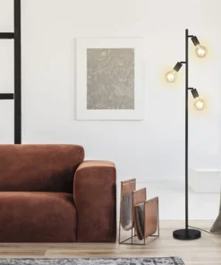 BRILONER Vloerlamp Kuglo 3-lichts Zwart -Binnenverlichting Verkoopwinkel DV 8 10470129 04 4c DE 20211230091751