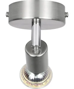 LED Opbouwspot 1-lichts Nikkel -Binnenverlichting Verkoopwinkel DV 8 10473158 02 4c DE 20220122214659