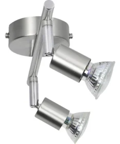 LED Plafondspot 2-lichts Warmwit Nikkel -Binnenverlichting Verkoopwinkel DV 8 10473159 05 4c DE 20220124074655