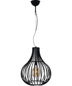 CHERICONI Hanglamp Goccia Ø 60 Cm Zwart