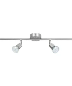 LED Opbouwspot 4-lichts Nikkel